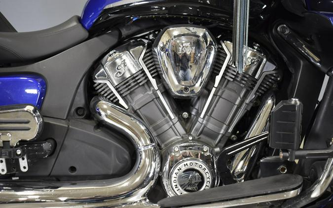2022 Indian Motorcycle Challenger blue