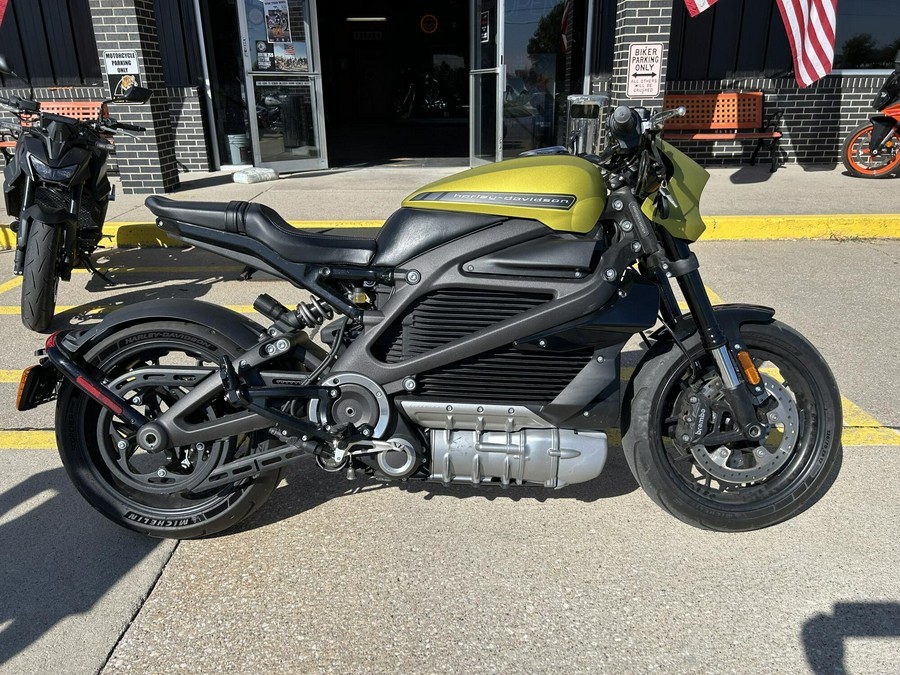 2020 Harley-Davidson® LiveWire™ Yellow Fuse