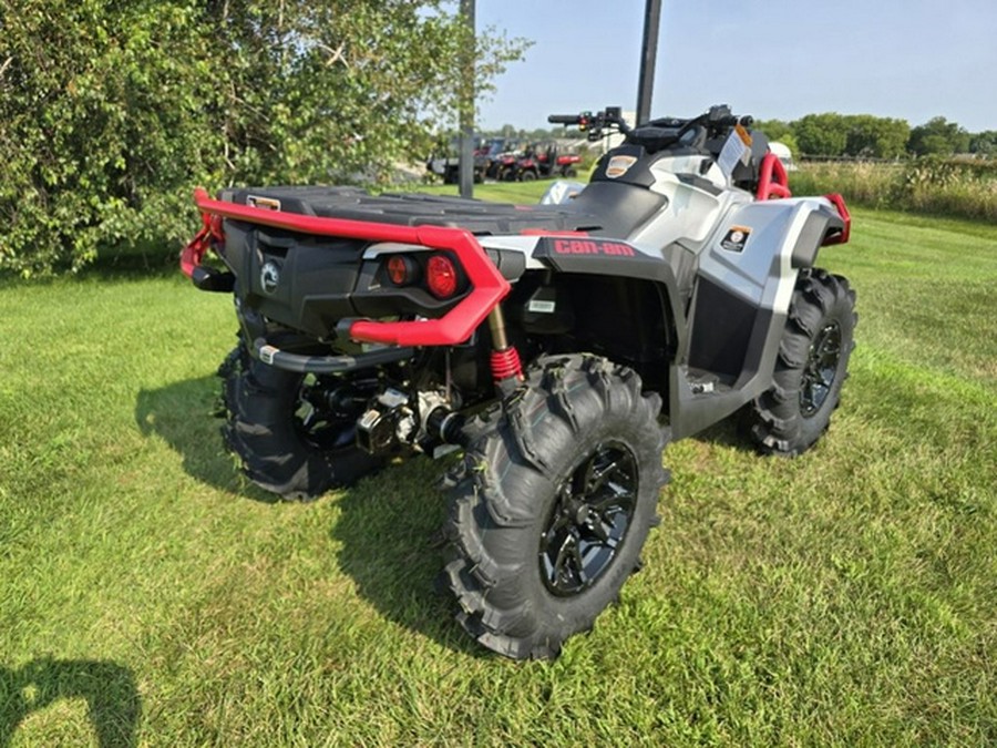 2024 Can-Am Outlander X mr 1000R Hyper Silver & Legion Red