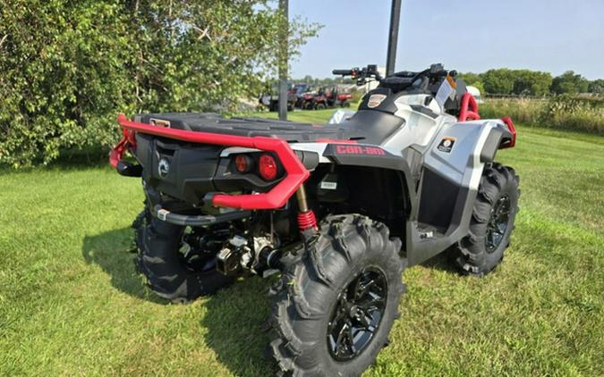 2024 Can-Am Outlander X mr 1000R Hyper Silver & Legion Red