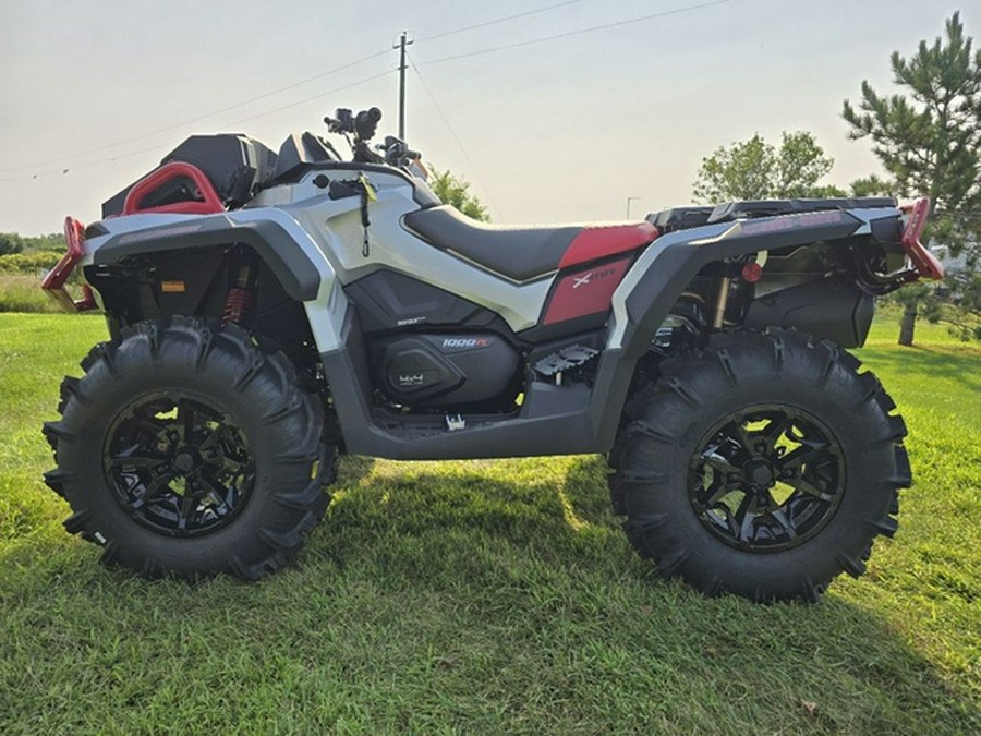 2024 Can-Am Outlander X mr 1000R Hyper Silver & Legion Red