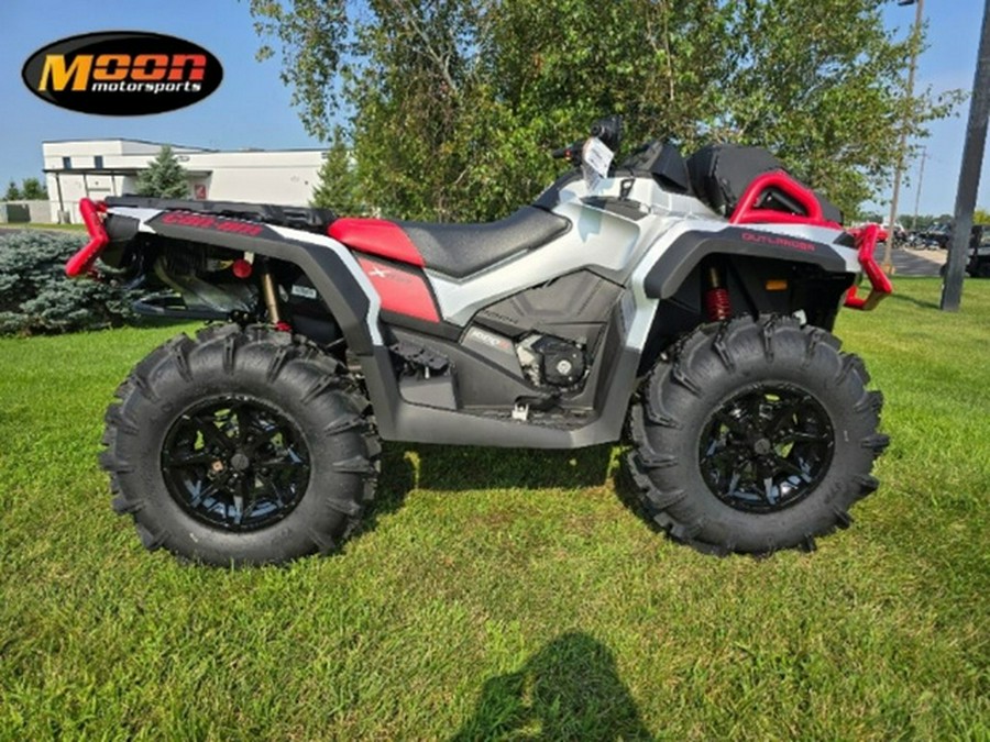 2024 Can-Am Outlander X mr 1000R Hyper Silver & Legion Red