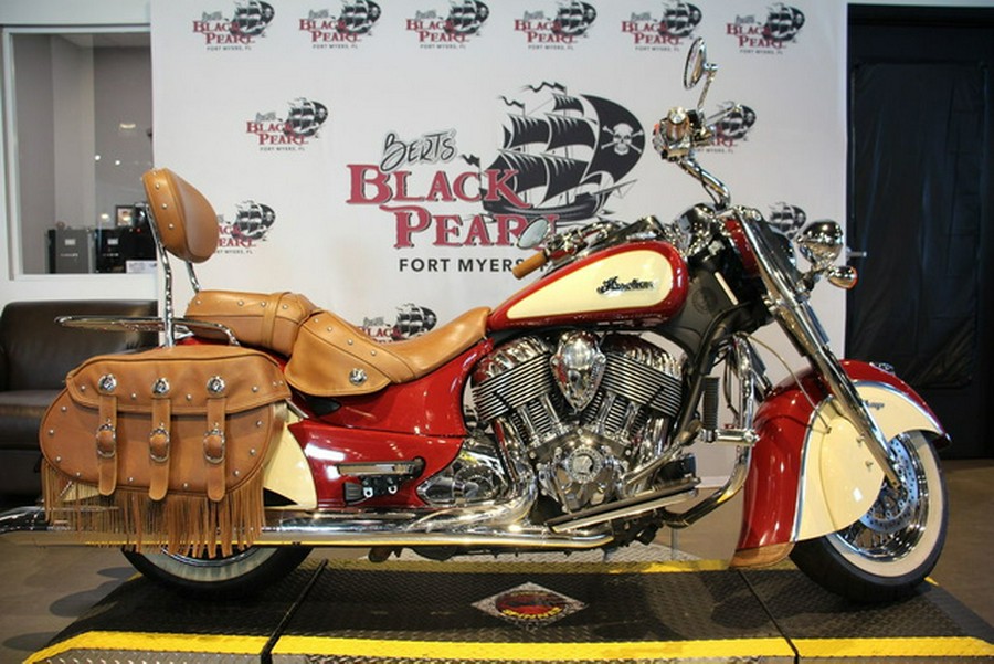 2017 Indian Chief VINTAGE, INDIAN RED CREAM, 49ST