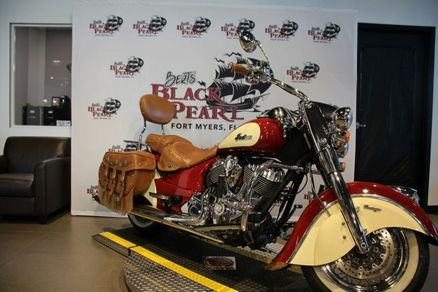 2017 Indian Chief VINTAGE, INDIAN RED CREAM, 49ST