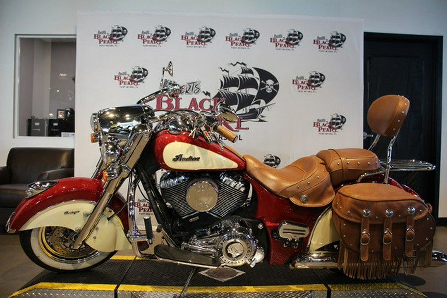 2017 Indian Chief VINTAGE, INDIAN RED CREAM, 49ST