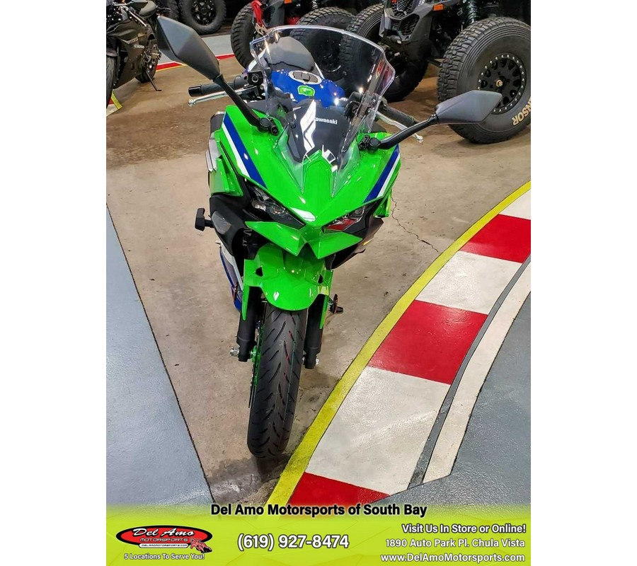 2024 Kawasaki NINJA 500 SE 40TH ANNIVERSARY EDITION