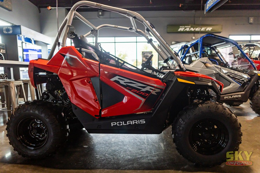 2026 Polaris RZR 200 EFI INDY RED