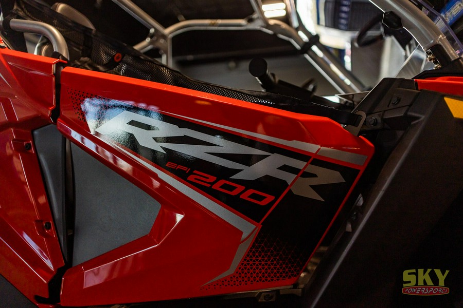 2026 Polaris RZR 200 EFI INDY RED