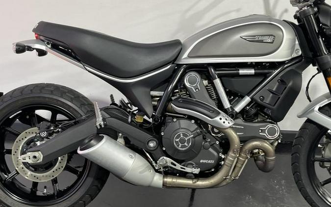 2018 Ducati Scrambler Icon Silver Ice
