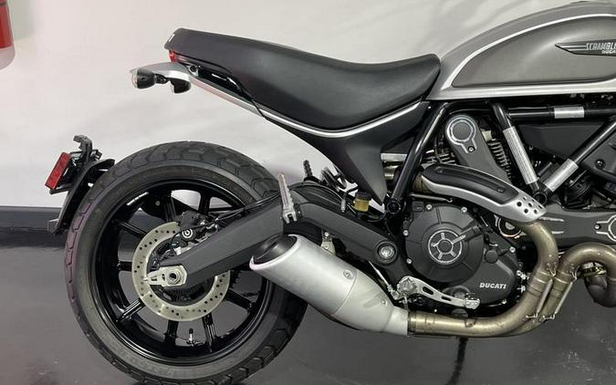 2018 Ducati Scrambler Icon Silver Ice