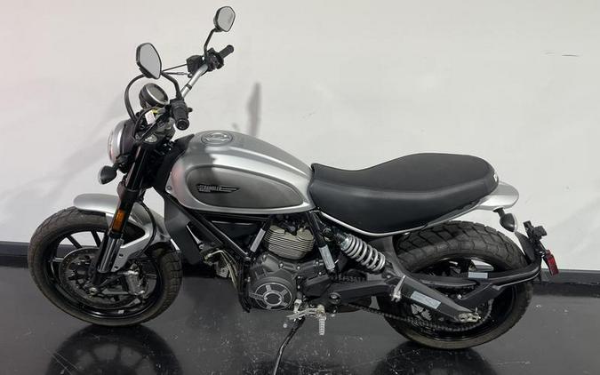 2018 Ducati Scrambler Icon Silver Ice