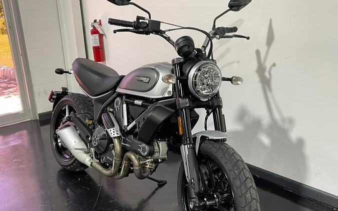 2018 Ducati Scrambler Icon Silver Ice