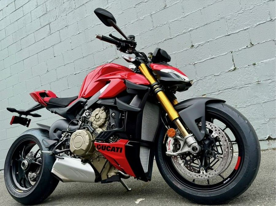 2025 Ducati Streetfighter V4 S Ducati Red