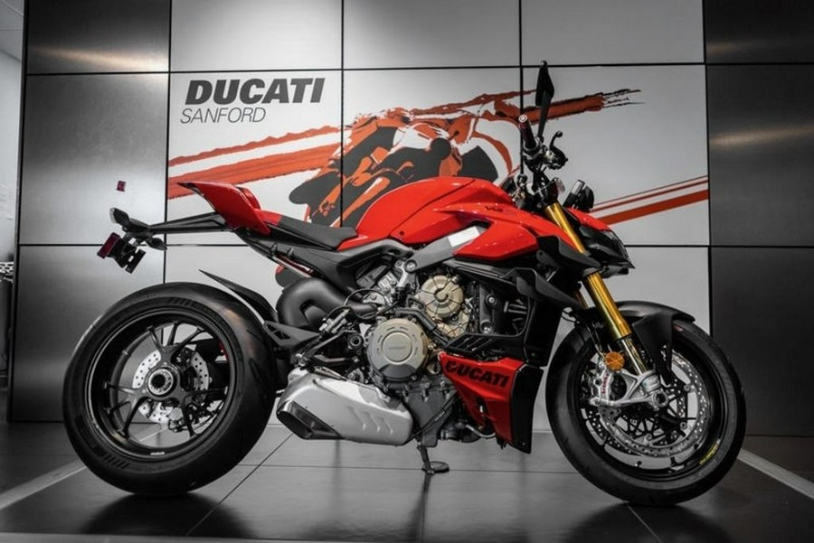2025 Ducati Streetfighter V4 S Ducati Red
