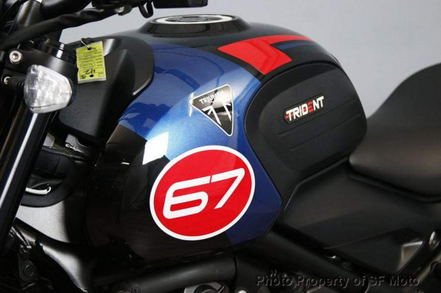 2026 Triumph Trident 660 Triple Tribute