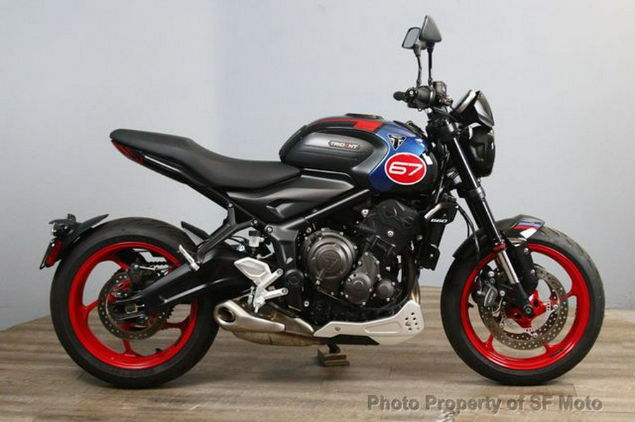 2026 Triumph Trident 660 Triple Tribute