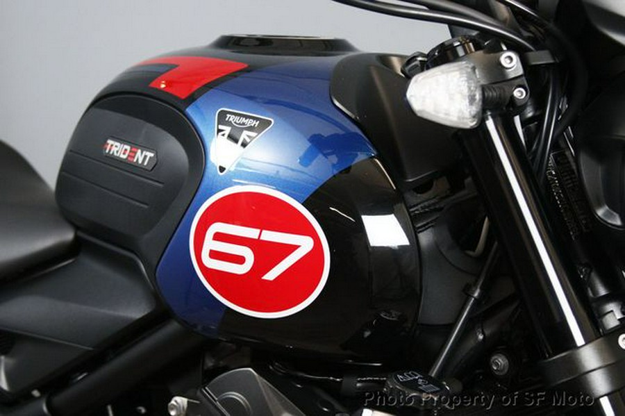 2026 Triumph Trident 660 Triple Tribute