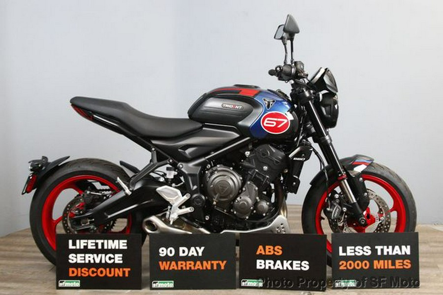 2026 Triumph Trident 660 Triple Tribute