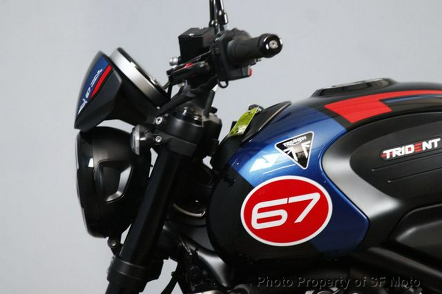 2026 Triumph Trident 660 Triple Tribute