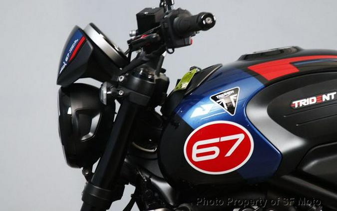 2026 Triumph Trident 660 Triple Tribute