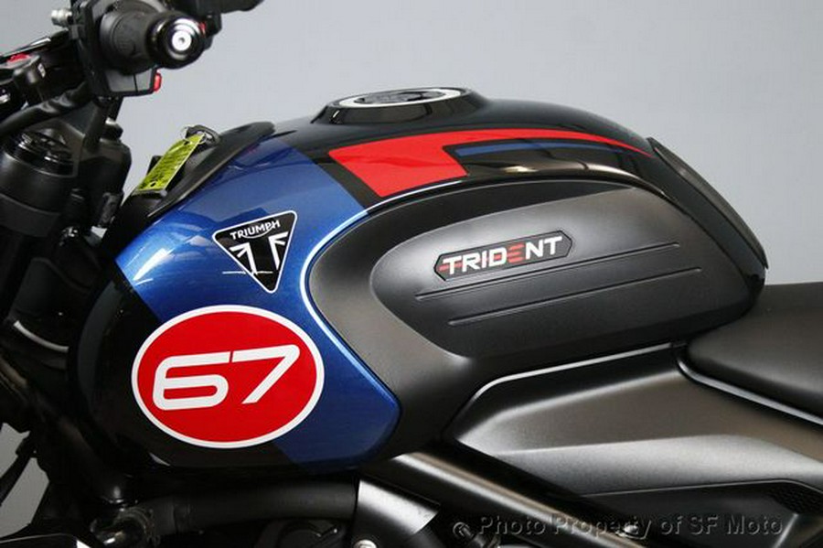 2026 Triumph Trident 660 Triple Tribute