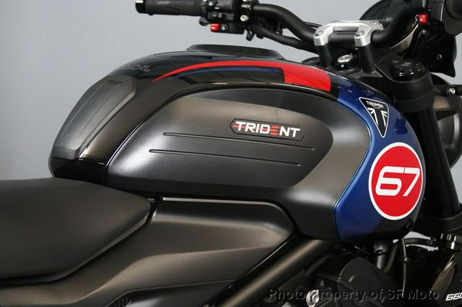 2026 Triumph Trident 660 Triple Tribute