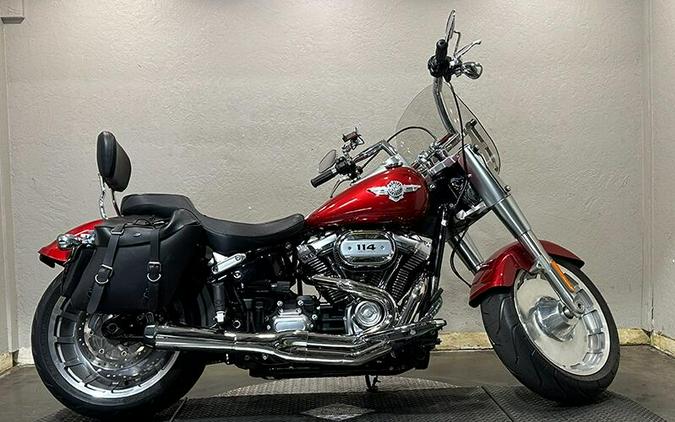 2019 Harley-Davidson® Fat Boy® 114 WICKED RED W/PINSTRIPE