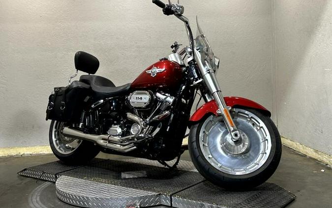 2019 Harley-Davidson® Fat Boy® 114 WICKED RED W/PINSTRIPE