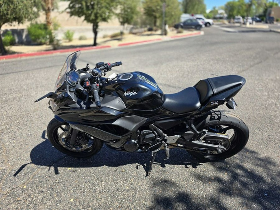 2019 Kawasaki Ninja 650 ABS Metallic Spark Black