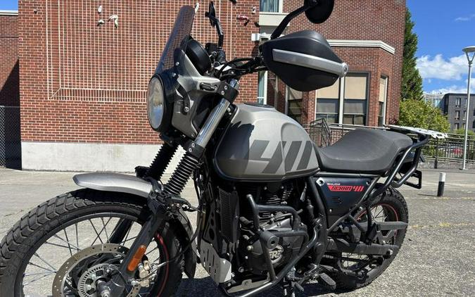 2023 Royal Enfield Scram 411 Graphite Red