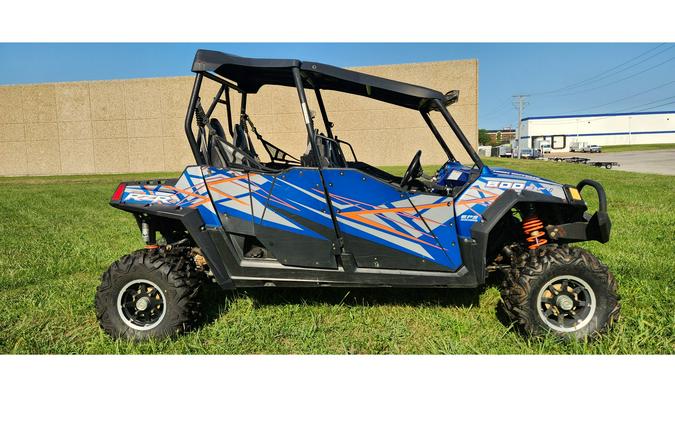 2013 Polaris Industries RZR® 4 800 EPS Blue Fire/Orange LE