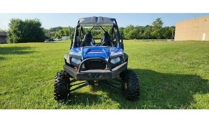 2013 Polaris Industries RZR® 4 800 EPS Blue Fire/Orange LE