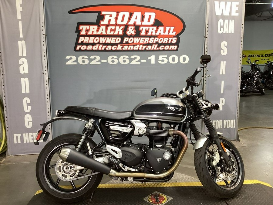 2020 Triumph Speed Twin 1200 Silver Ice/Storm Grey