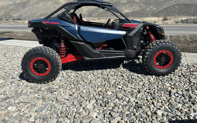 2026 Can-Am® Maverick X3 X rs Turbo RR Dusty Navy_4.5 in