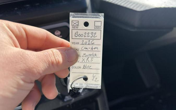 2026 Can-Am® Maverick X3 X rs Turbo RR Dusty Navy_4.5 in