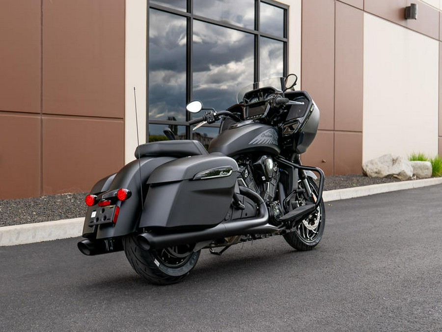 2024 Indian Motorcycle® Challenger® Dark Horse® w/PowerBand Audio Pkg Black Smoke