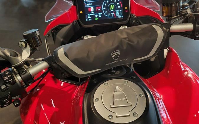 2021 Ducati Multistrada V4S Ducati Red / Spoked Wheels