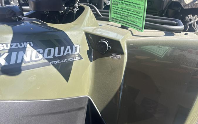 2025 Suzuki KingQuad 400 ASi