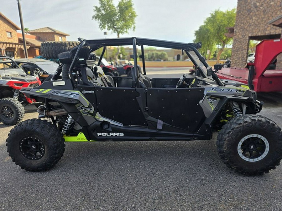 2016 Polaris RZR XP 4 1000 EPS Titanium Matte Metallic