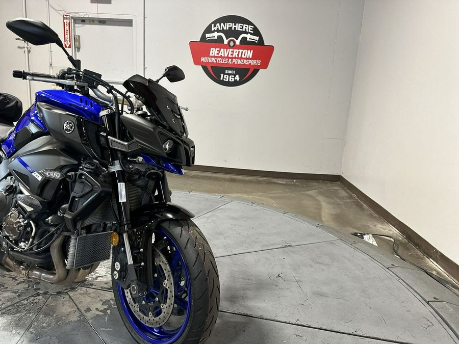 2018 Yamaha MT 10
