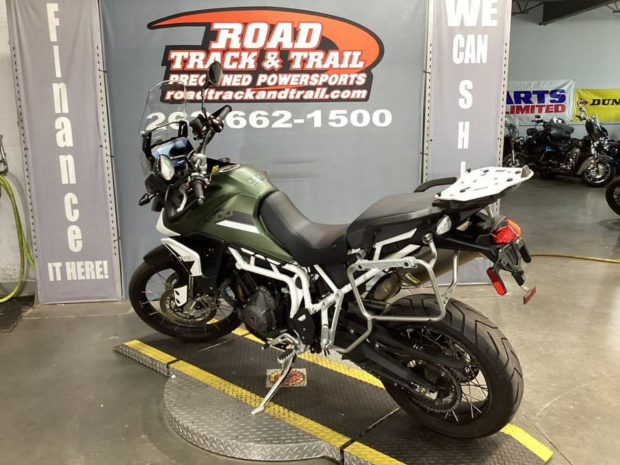 2021 Triumph Tiger 900 Rally Matte Khaki Green