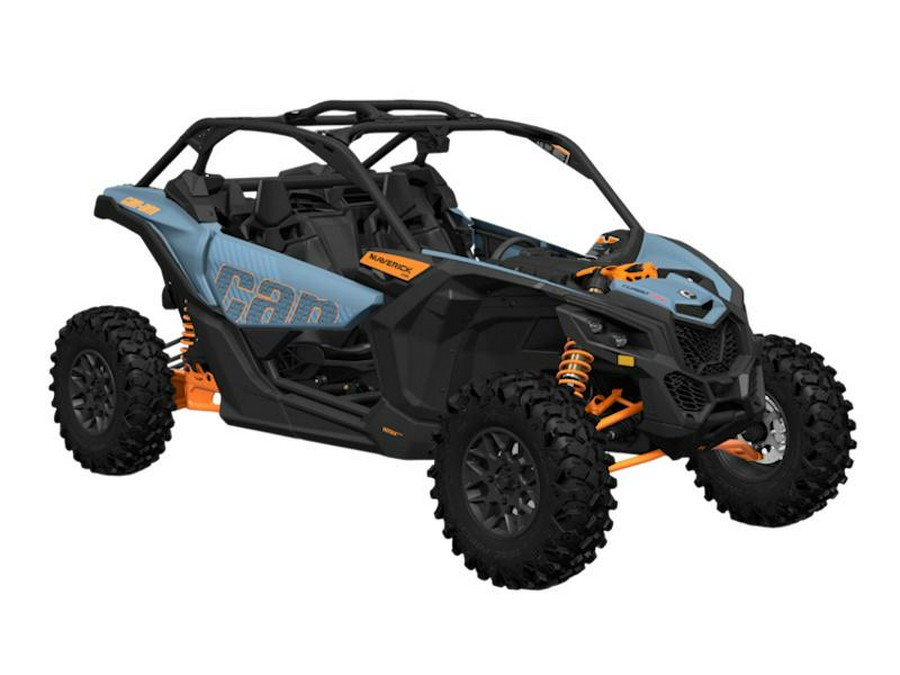 2026 Can-Am® Maverick X3 DS Turbo Scandi Blue & Orange Crush