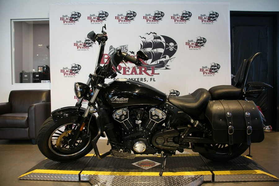 2022 Indian Scout , BLACK METALLIC, 49ST