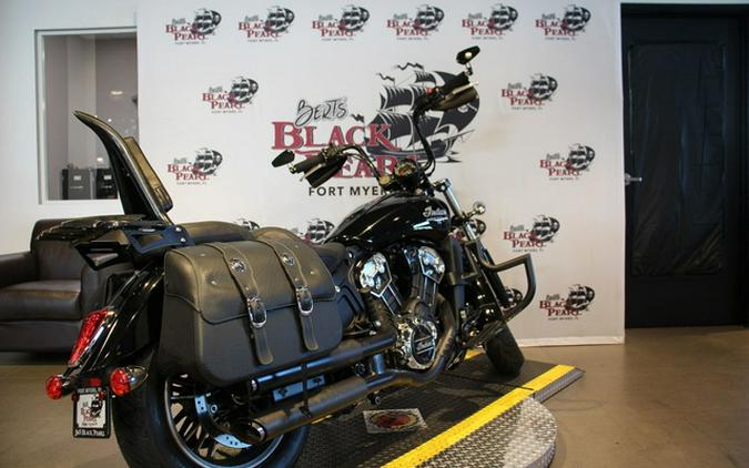2022 Indian Scout , BLACK METALLIC, 49ST