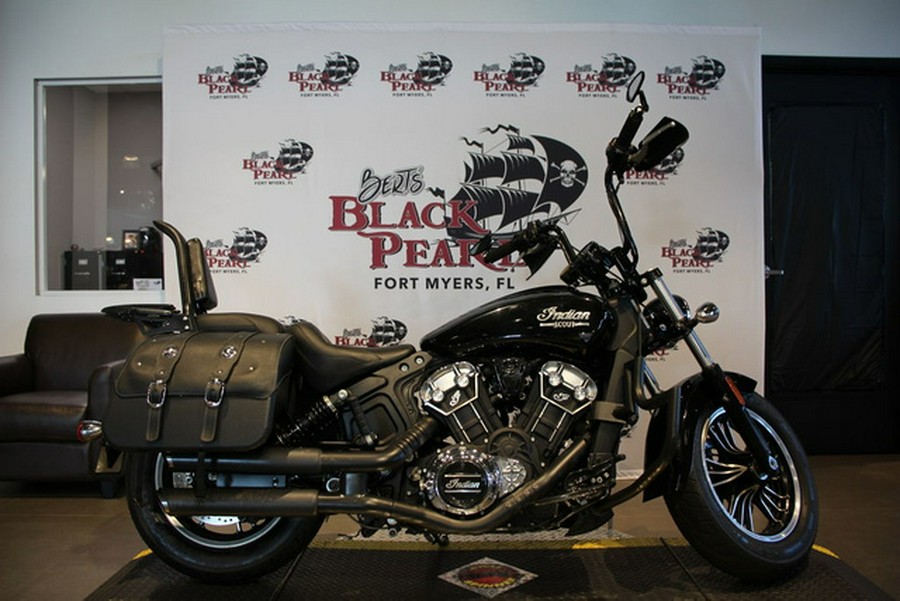2022 Indian Scout , BLACK METALLIC, 49ST