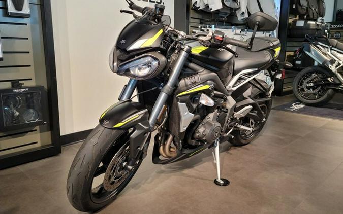 2021 Triumph Street Triple RS Matte Black