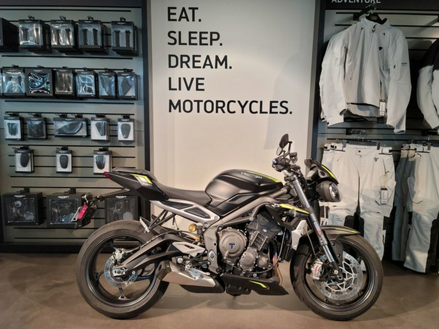 2021 Triumph Street Triple RS Matte Black