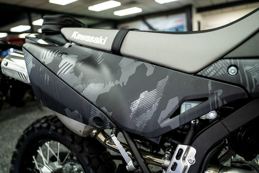 2024 Kawasaki KLX®300 Cypher Camo Gray