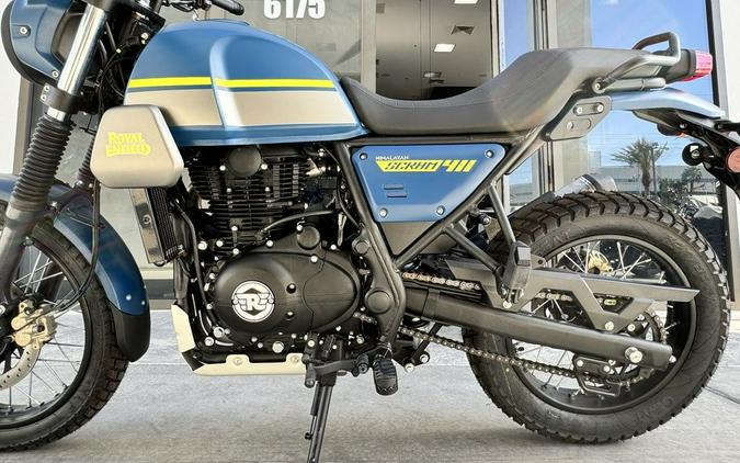 2023 Royal Enfield Scram 411 Skyline Blue