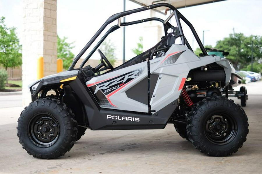 New 2024 POLARIS RZR 200 EFI STORM GRAY